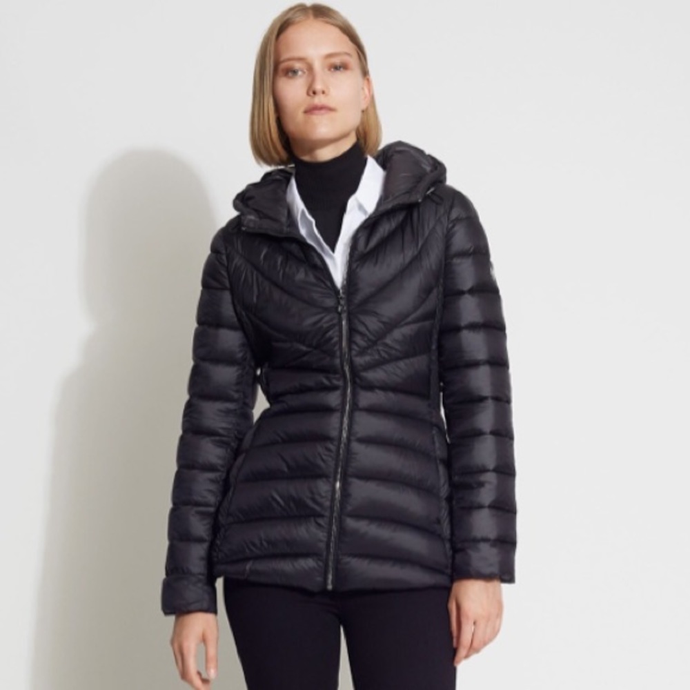 Bernardo packable winter puffer jacket